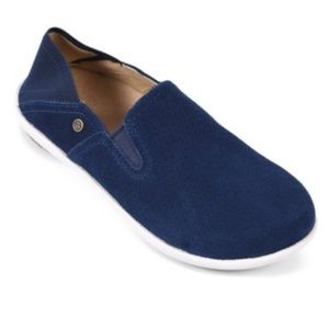 Spenco Navy Sterling Convertible Suede Sneakers Women’s Size 5 NEW (READ ALL)